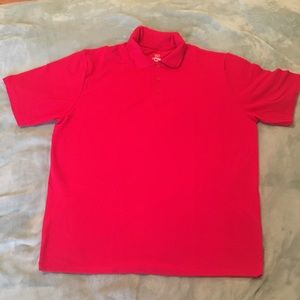Red collar polo T-Shirt